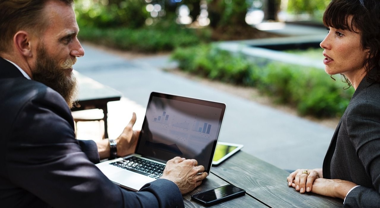 Agency recruiters using JOTIQ AI-powered recruitment outreach platform for automated client and candidate engagement